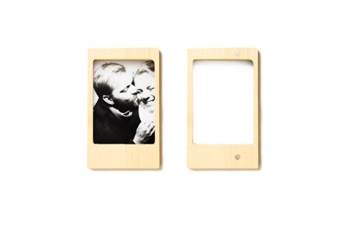 2 pack retroframe size 'S' - Mini Instax hanging - maple