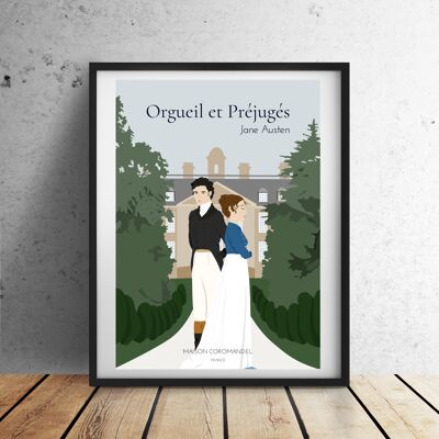 Pride and Prejudice Poster - A3 format