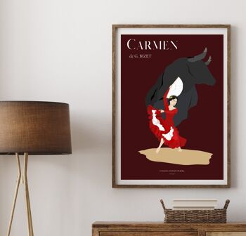 Affiche Carmen - format A3 3