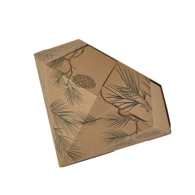 The Precious size L Kraft nature - Diamond gift box size L