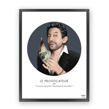 Affiche - Le Provocateur - 30x40 cm 4