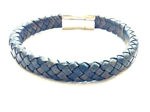 Men's bracelet braided leather jeans