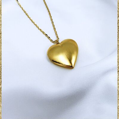 Secret heart necklace55 cm