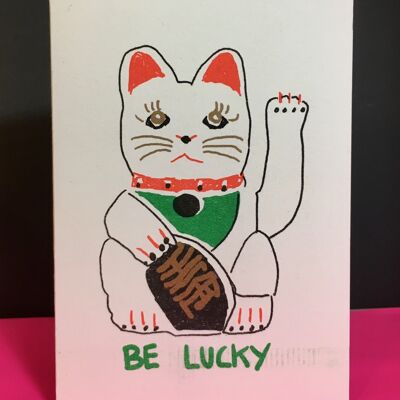 Be Lucky Card