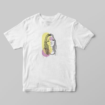 Kate Moss Illustrated Tee