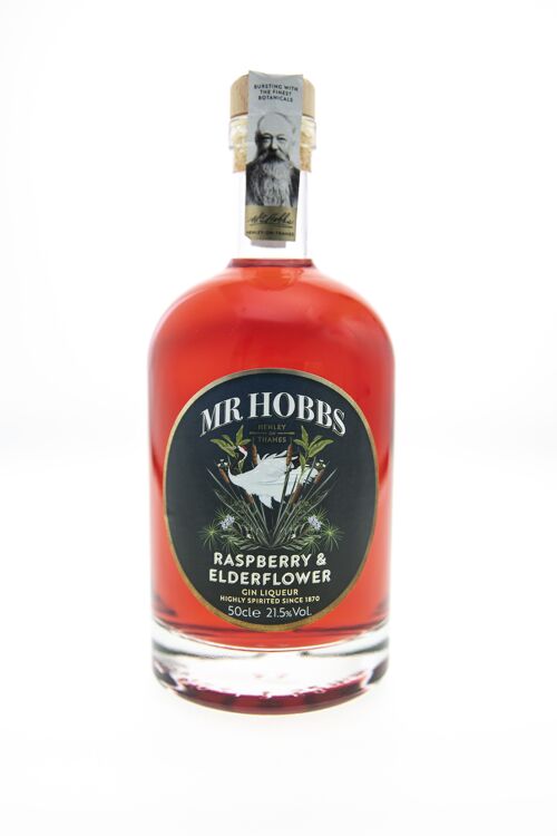 Mr Hobbs Raspberry & Elderflower Gin Liqueur 50cl