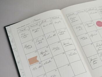 Carnet Suzette - Orange - A la croisé des chemins entre le journal de bord, le bullet journal & le journal intime. 3