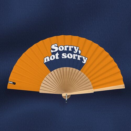 Éventail "Sorry, not sorry" – Série Notif