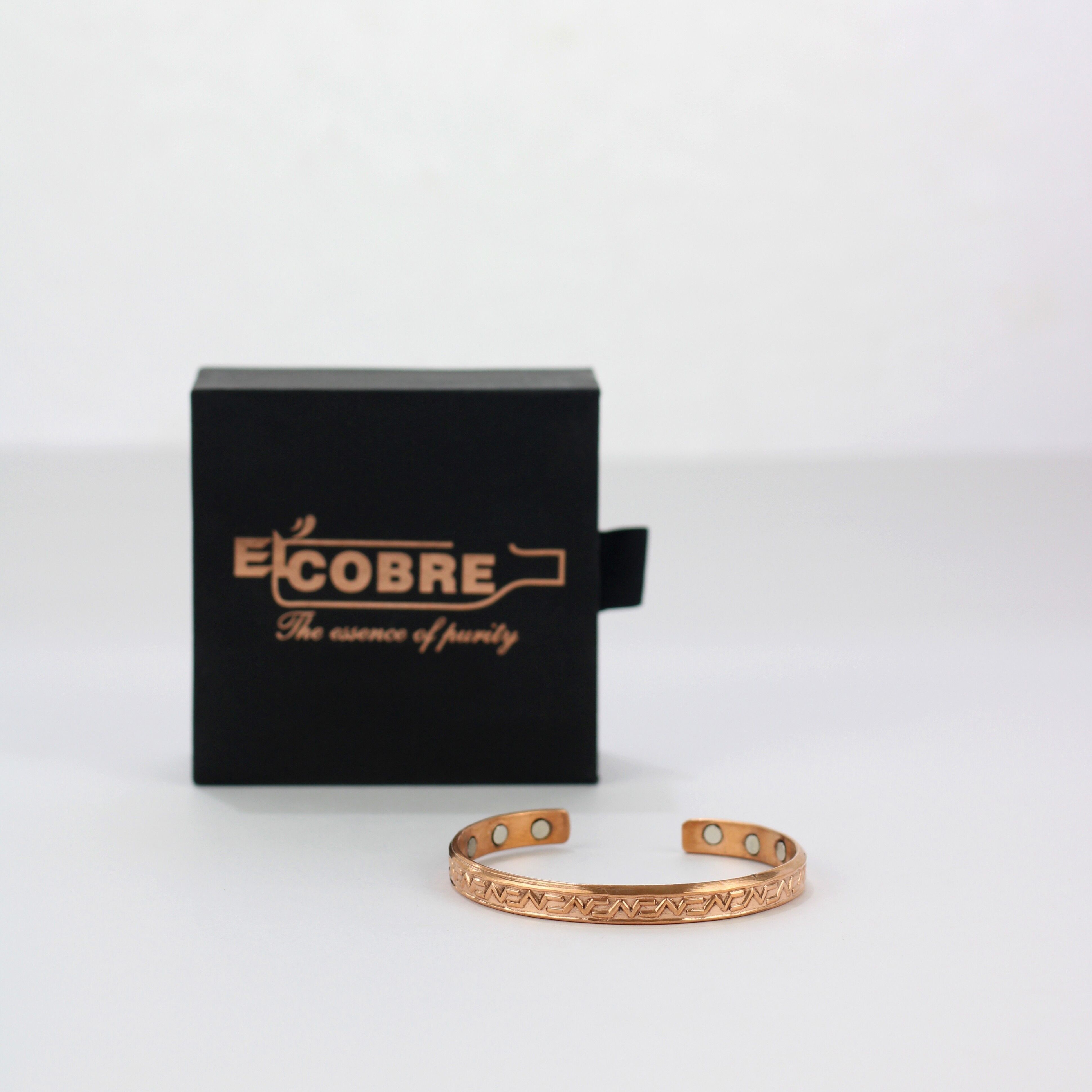 Kupfermagnetarmband mit Geschenkbox (Design 9)