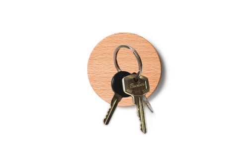 keyholder round 'size S' – beech