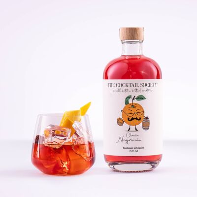 Classic Negroni - Trinkfertiger Cocktail (500ml)