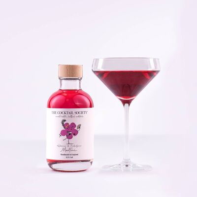 Hibiscus & Elderflower Martini - Ready to Drink (200ml)