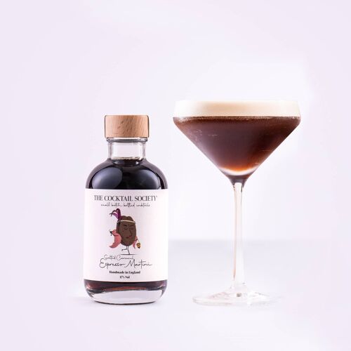 Salted Caramel Espresso Martini - Ready to Drink (200ml)