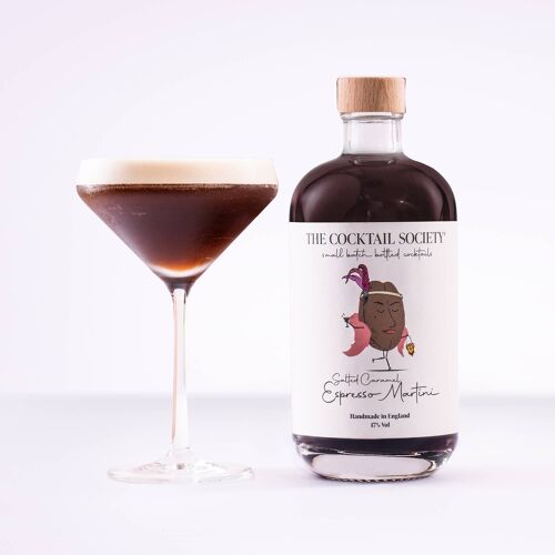 Salted Caramel Espresso Martini - Ready to Drink (500ml)