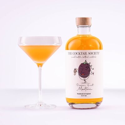 Maracuja Martini - trinkfertiger Cocktail (500ml)