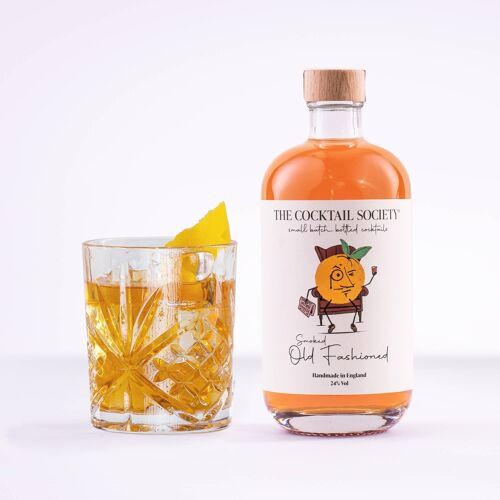 Smoked Old Fashioned - Ready to Drink Cocktail (500ml)