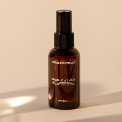 Spray Hand Sanitizer Sandalwood & Amber