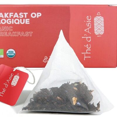 Organic black tea from Sri Lanka - Breakfast OP - Infusettes - 20x2g