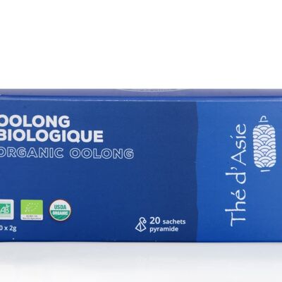 Tè blu biologico dalla Cina - Oolong - Infusettes - 20x2g