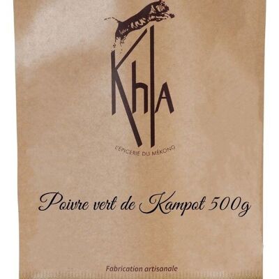 Pimiento verde Kampot IGP - Premium - en granos - 500g