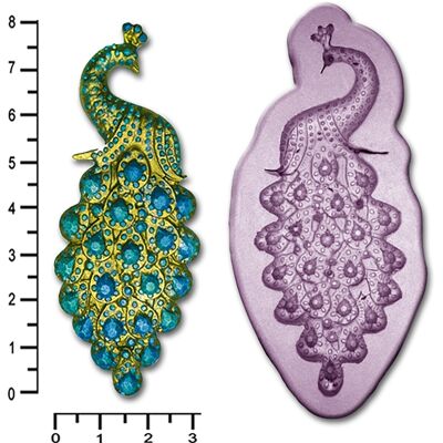 BROOCH Peacock Small, Medium, Large or Multi Pack  - Small