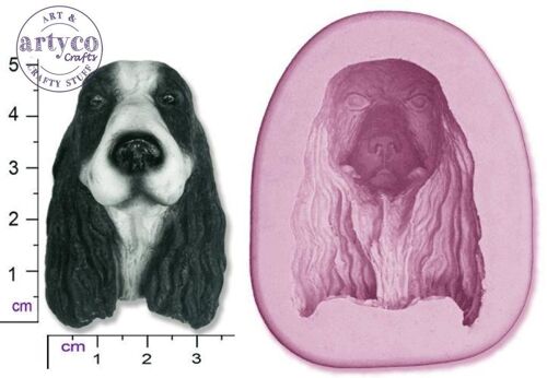 DOG HEAD SPRINGER SPANIEL