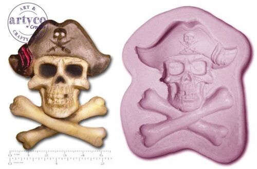 PIRATE JOLLY ROGER medium or large  - Medium