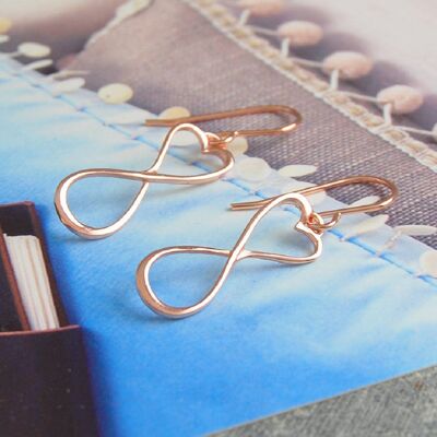 Sterling Silver Gold Puffed Heart Valentines Earrings - 18k Gold Plated - Stud Earrings