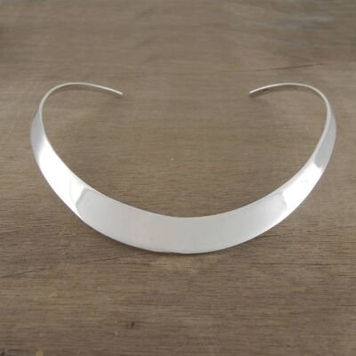 Oxidised Silver Geometric Zirconia Ear Cuffs - Oxidised Silver - Single Earring - Small (6.8 cm)