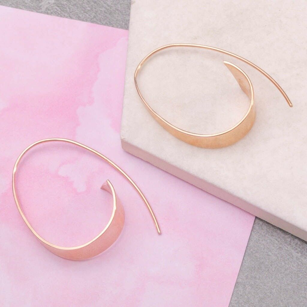 Rose Gold Earrings | Hoops, Studs & Huggies | Astrid & Miyu