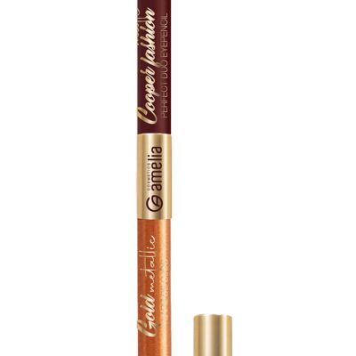 PERFEKTE EYEPENCIL DUO GOLD METALLIC