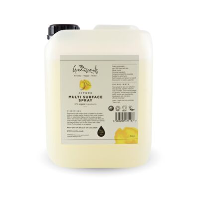 Spray Multi-surfaces Agrumes 5 litres