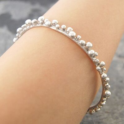 Bracciale dell'Amicizia in Argento e Oro Madreperla - Argento Sterling (SOLD OUT) - Perla Bianca (SOLD OUT)