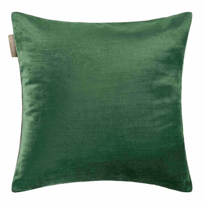 Cushion cover CASTIGLIONE Medium Green and taupe 40x40 cm