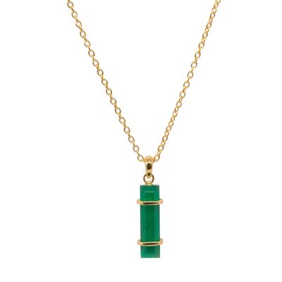 URBAN PENDANT - Green Onyx