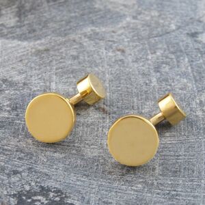 Boucles d'oreilles pendantes triple triangle en argent et or - Argent sterling et laiton
