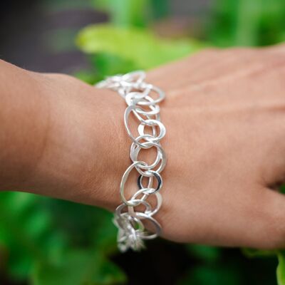 Planet Designer Silver Bracelet - No Necklace - Bracelet