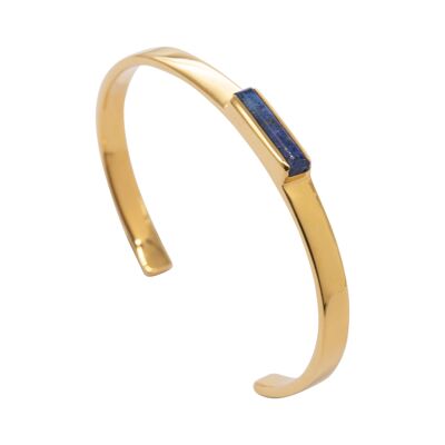 URBAN MINI CUFF BRACELET - Lapis Lazuli