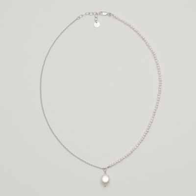 Necklace Cleo, silber