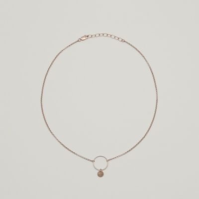 Necklace Chiara, rosé vergoldet