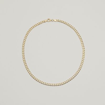 Necklace Lila, vergoldet