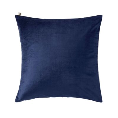 Enveloppe de coussin CASTIGLIONE Bleu marine 40x40 cm