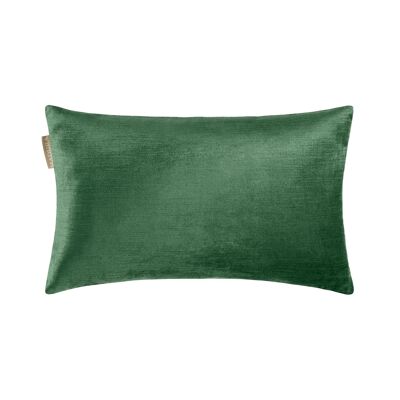 Fodera per cuscino CASTIGLIONE Medio Verde e tortora 28x47 cm