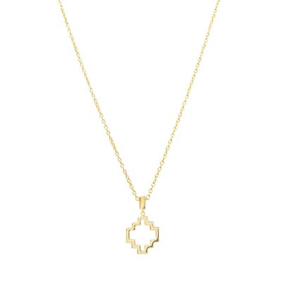 BAORI ONE SILHOUETTE PENDANT - Gold Vermeil