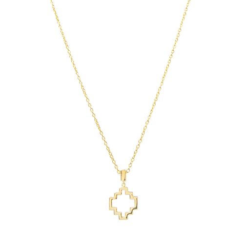 BAORI ONE SILHOUETTE PENDANT - Rose Gold