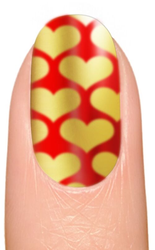 Nailsy Nagelfolie Heart of Gold