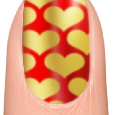 Nailsy Nagelfolie Heart of Gold