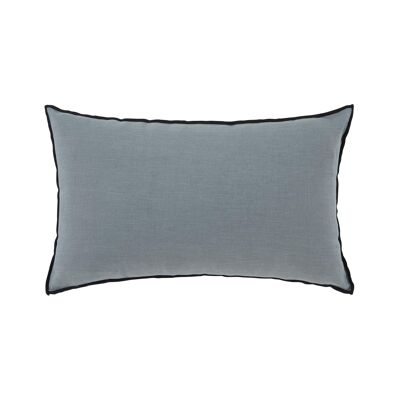 Cushion cover CARLINA Green and black bourdon 28x47 cm