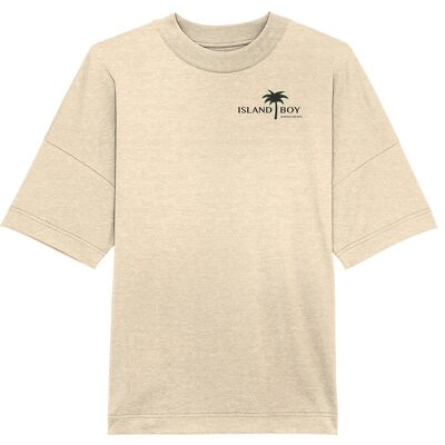 ISLAND BOY  - Natural Raw Organic Oversize Shirt UNISEX