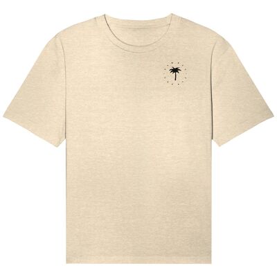 THE PALM - Natural Raw Organic Relaxed Shirt UNISEX - Natural Raw